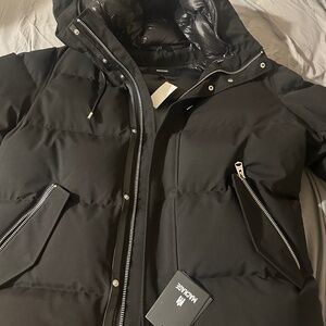 Mackage greydon winter jacket black size 44